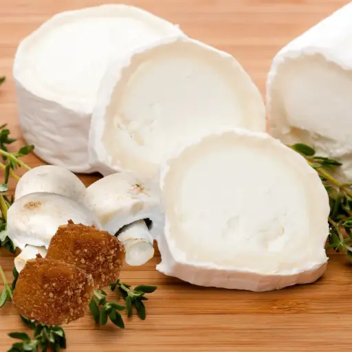 Croqueta Rulo de cabra y Champiñones 5 ud
